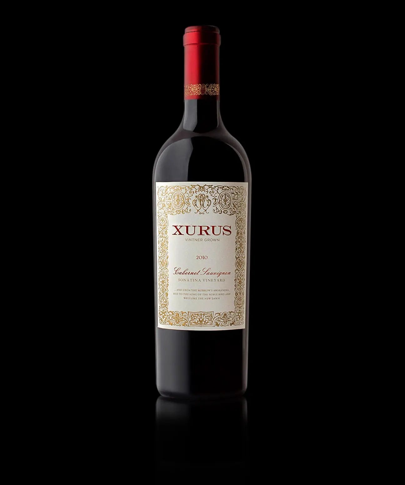 Image of a Xurus Cabernet Sauvignon 2010 bottle.